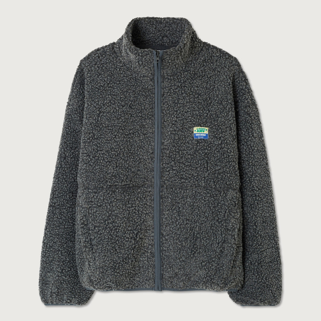 Hoktown Fleece Jacket - Charcoal Melange