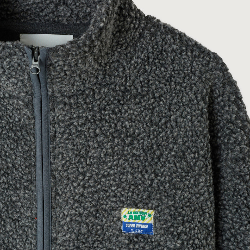 Hoktown Fleece Jacket - Charcoal Melange