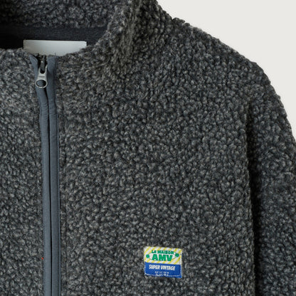 Hoktown Fleece Jacket - Charcoal Melange