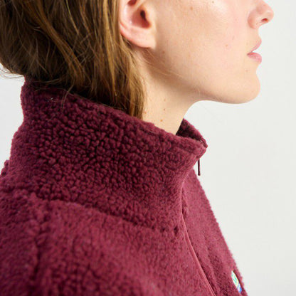 Hoktown Fleece Jacket - Bordeaux Chine