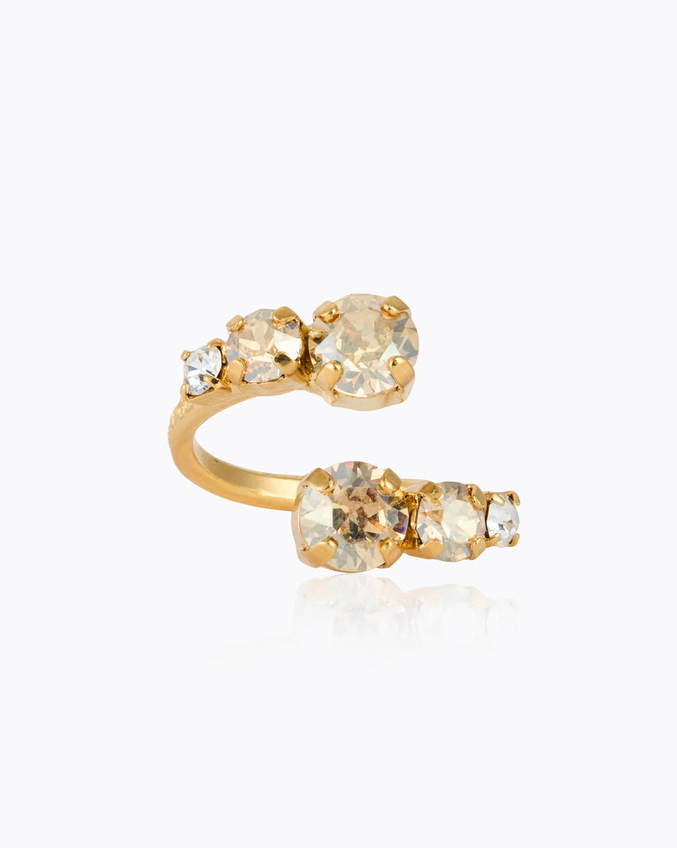 Halo Ring Gold - Golden Shadow