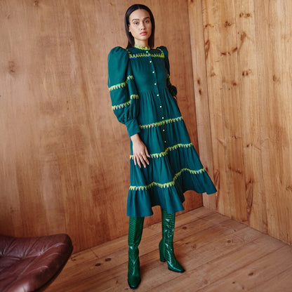 Hasu Dress - Green