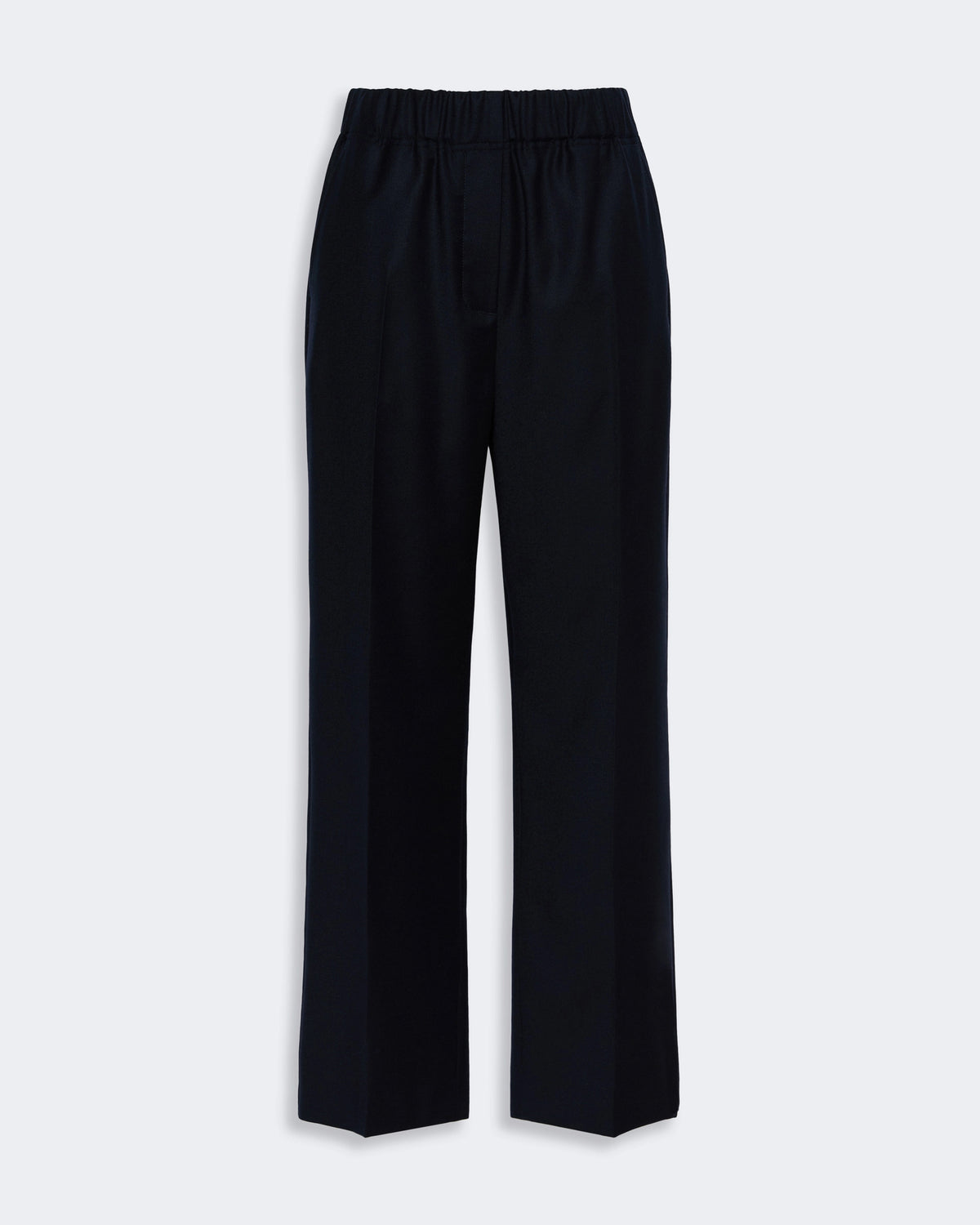 Hateley Elastic Waist Trouser - Navy
