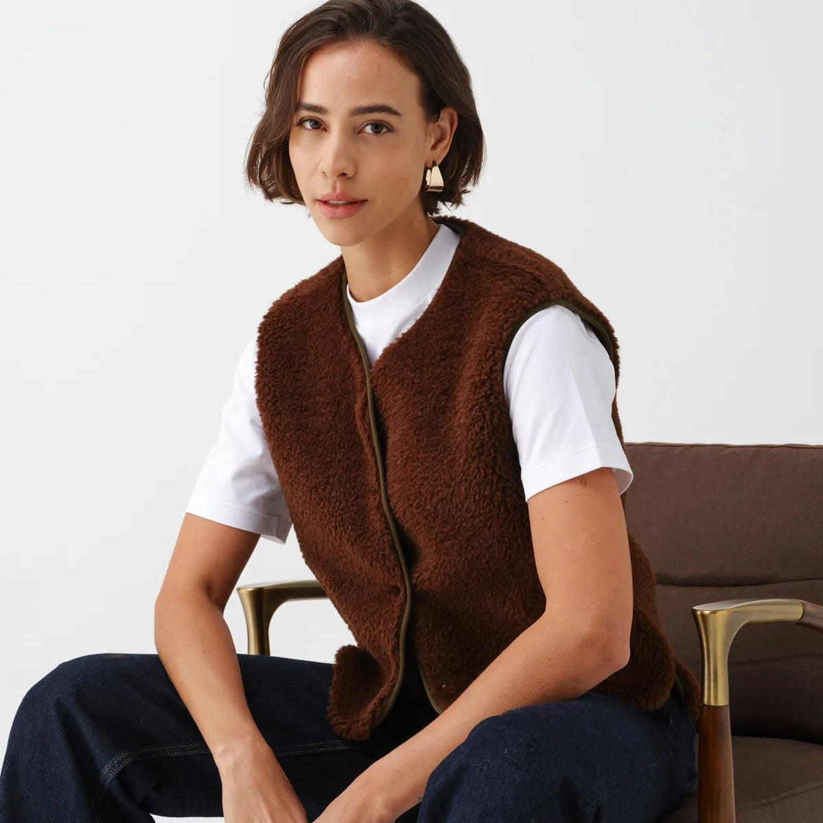 Sport Gilet - Walnut