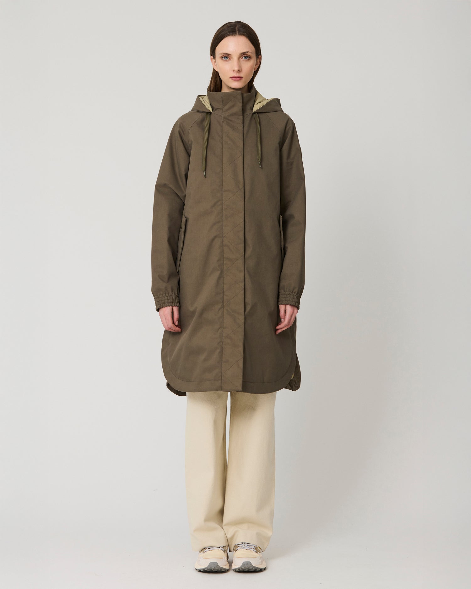 Hielo Cotton Raincoat - Sea Turtle