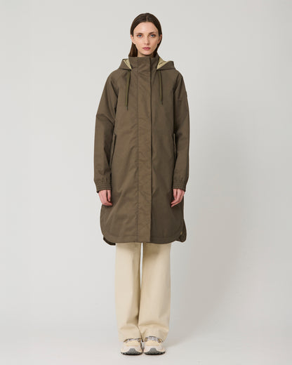 Hielo Cotton Raincoat - Sea Turtle