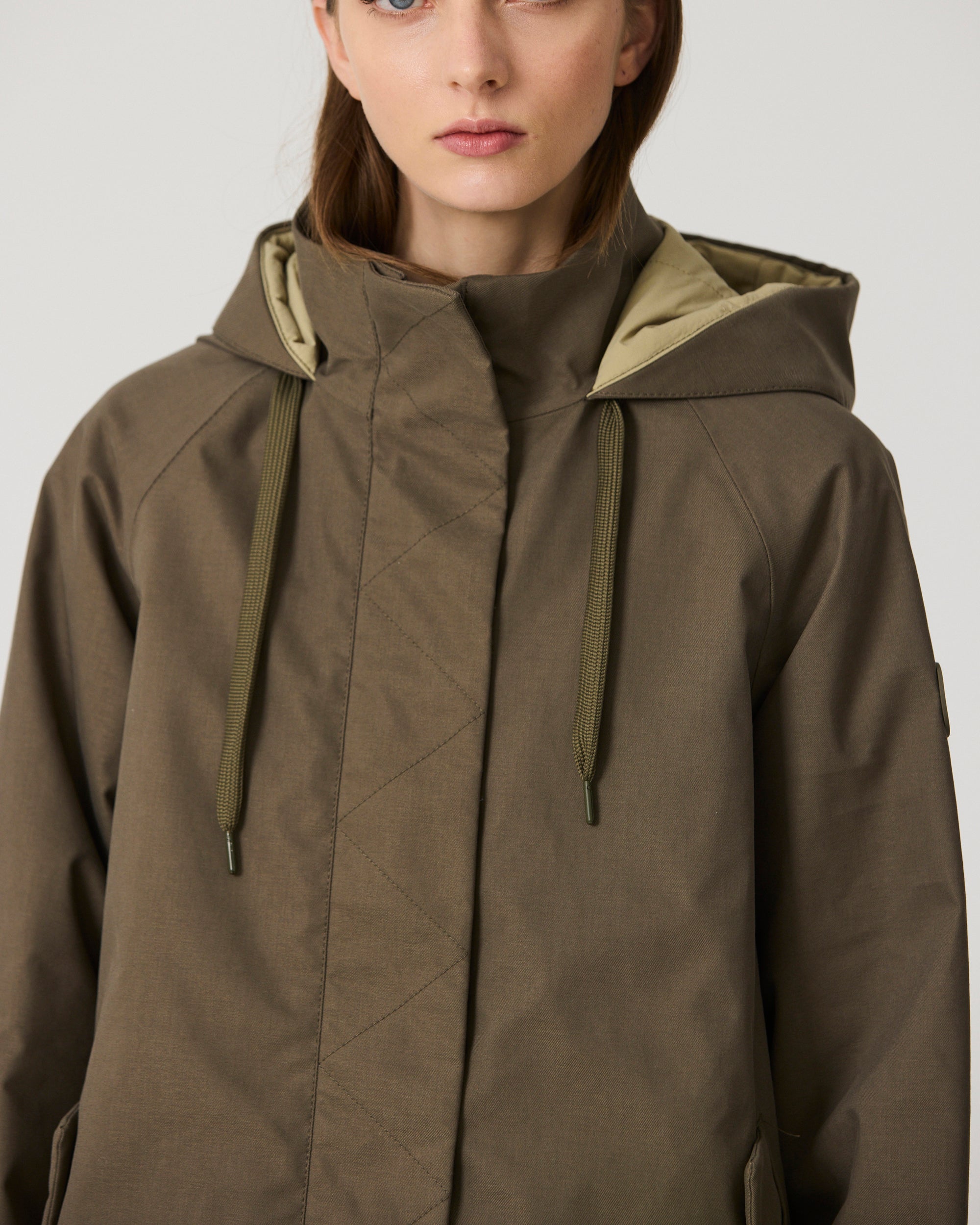 Hielo Cotton Raincoat - Sea Turtle