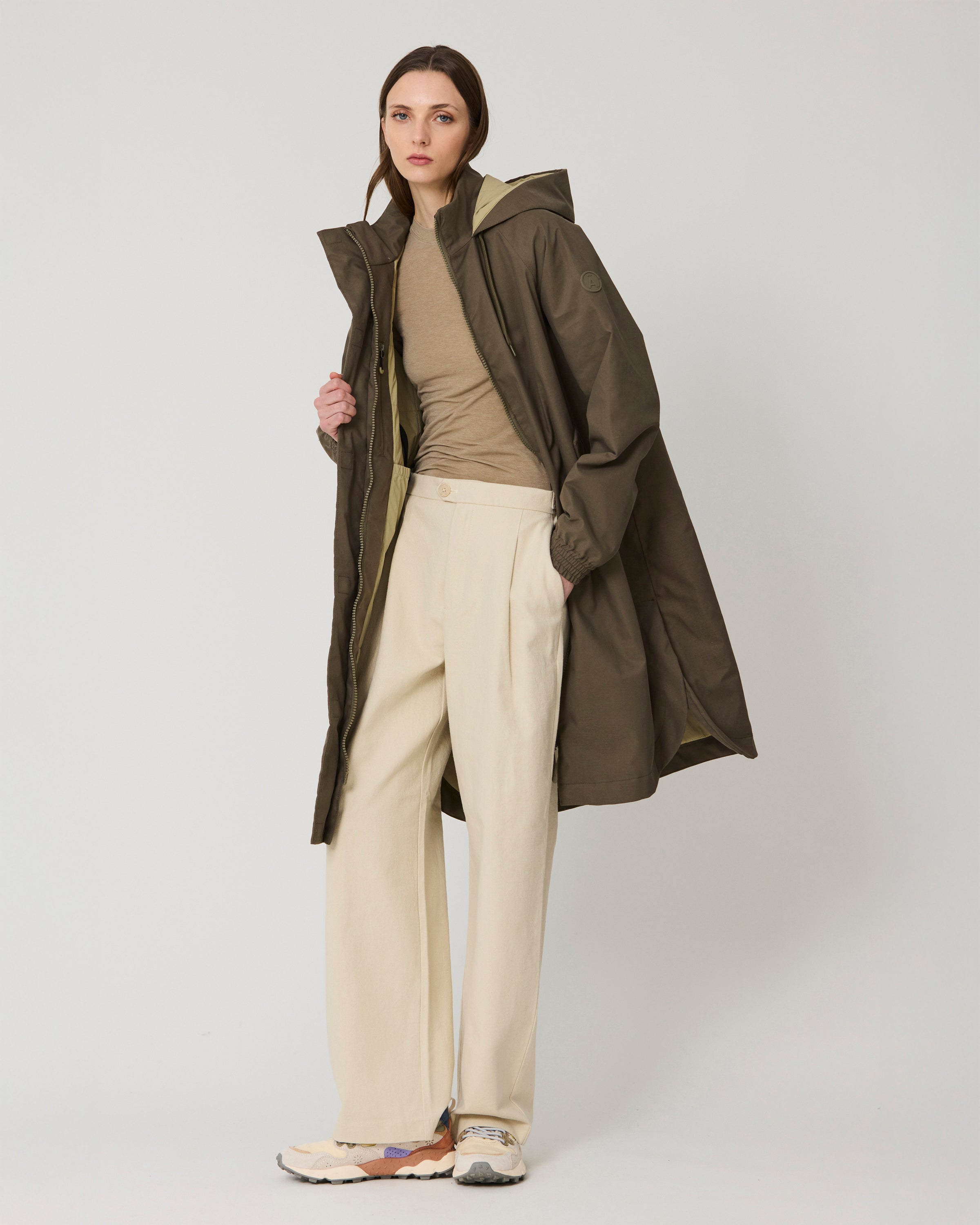 Hielo Cotton Raincoat - Sea Turtle