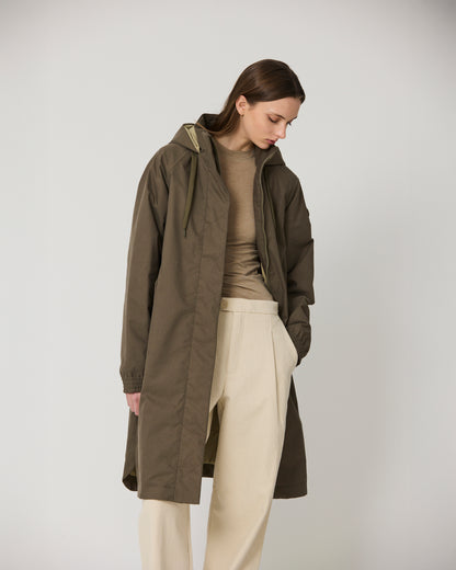 Hielo Cotton Raincoat - Sea Turtle