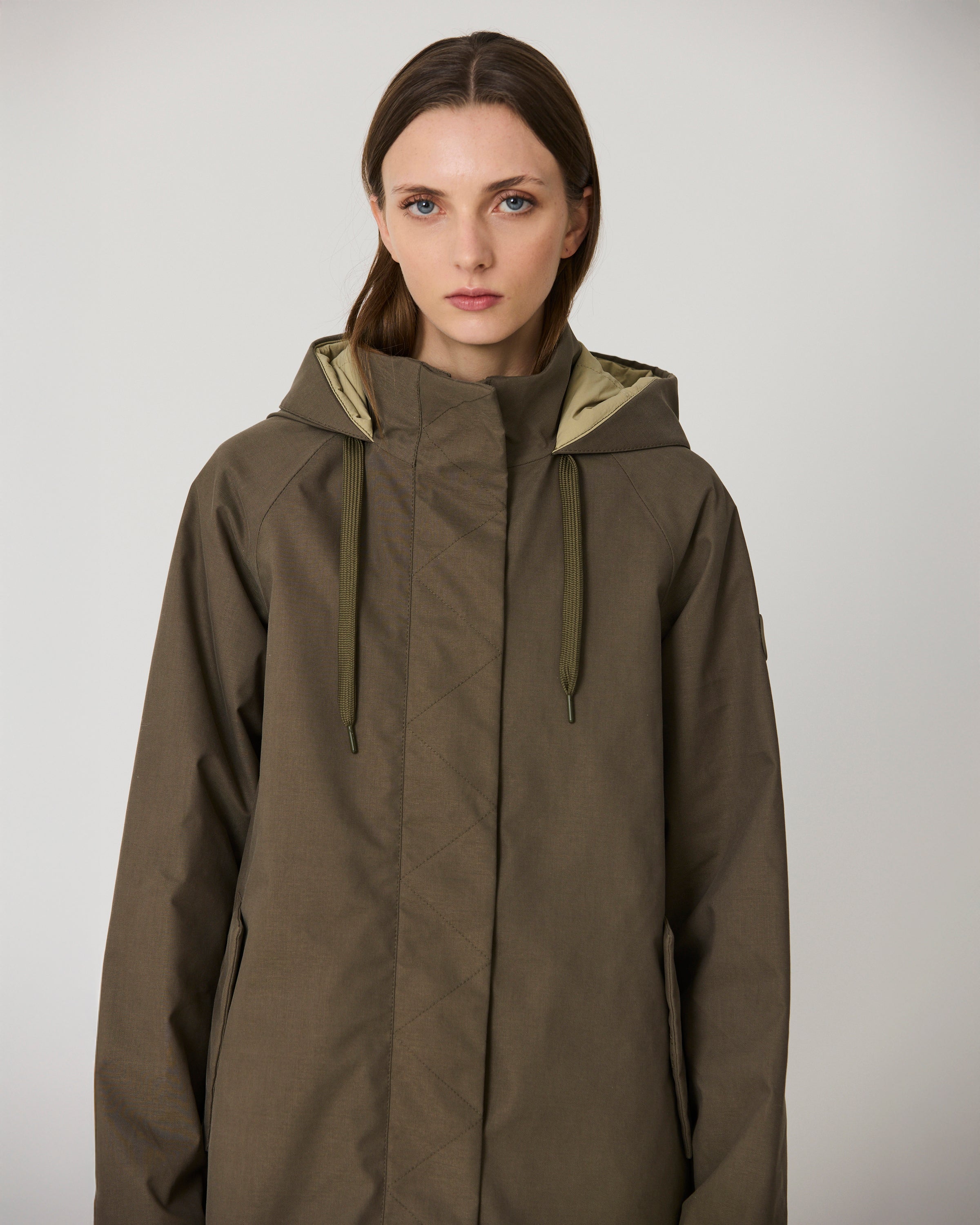 Hielo Cotton Raincoat - Sea Turtle