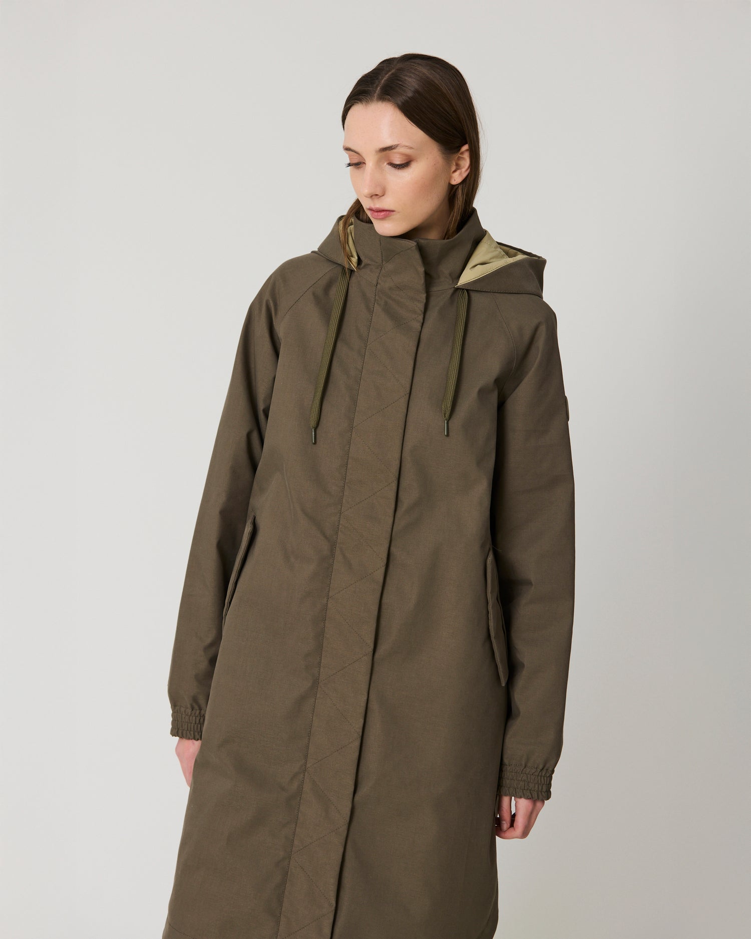 Hielo Cotton Raincoat - Sea Turtle