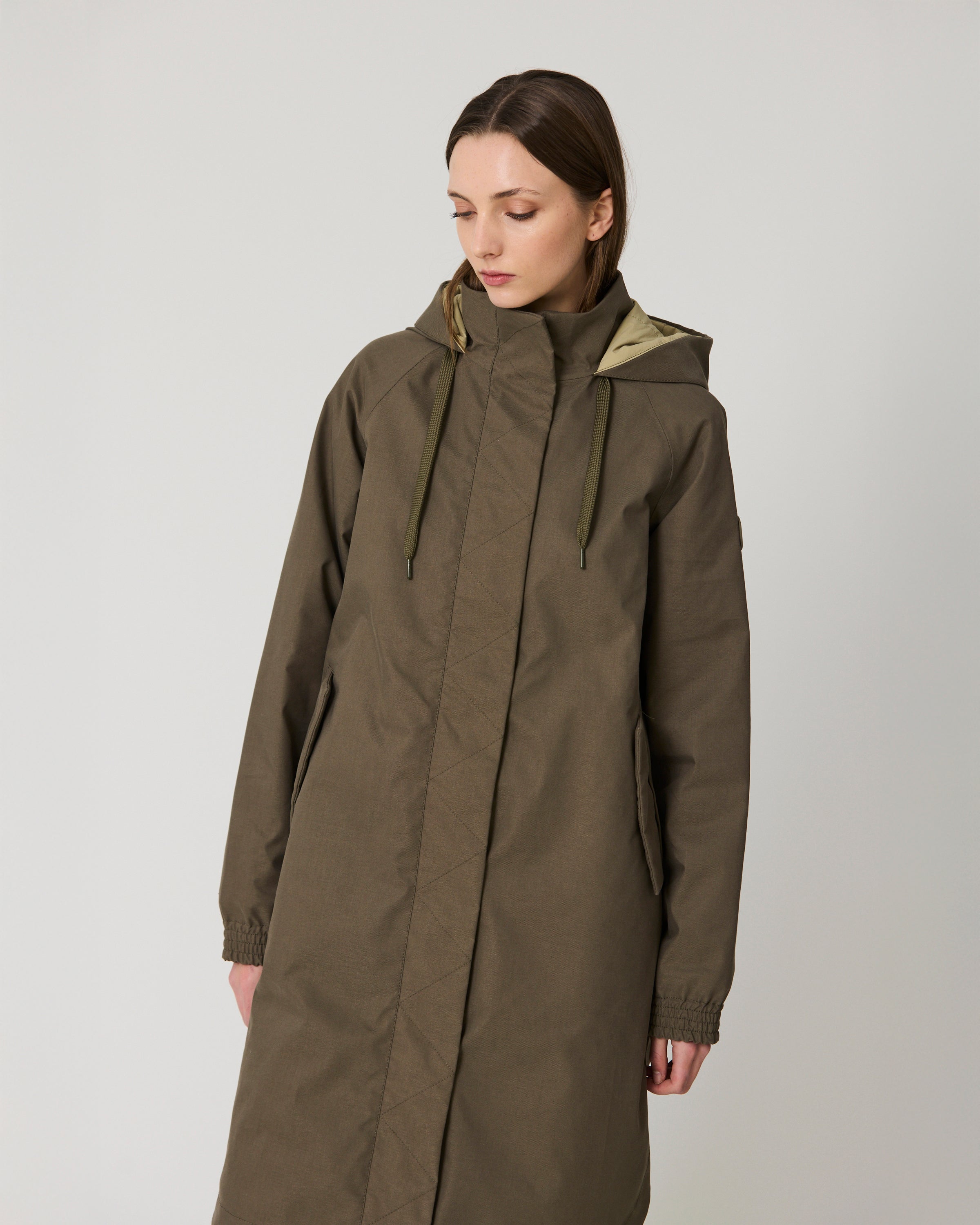 Hielo Cotton Raincoat - Sea Turtle