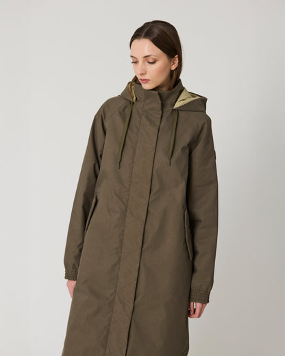 Hielo Cotton Raincoat - Sea Turtle