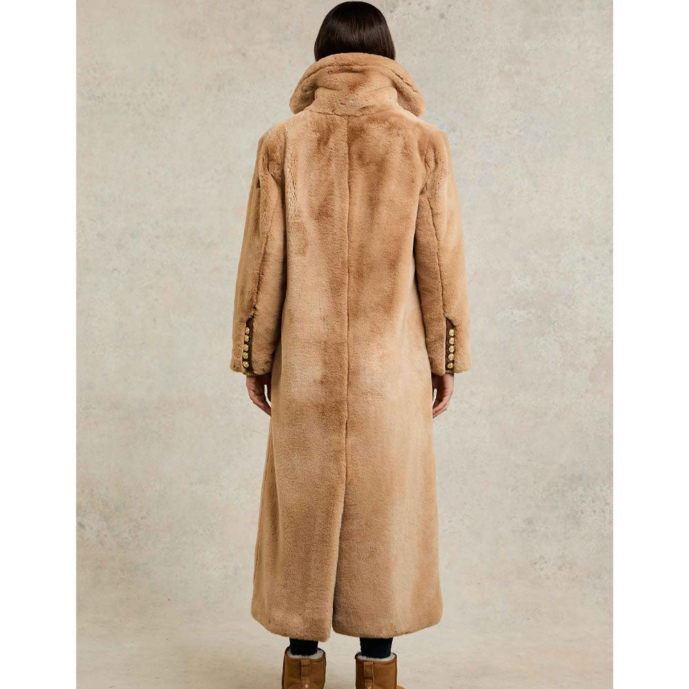 Asygarth Faux Fur Coat - Natural