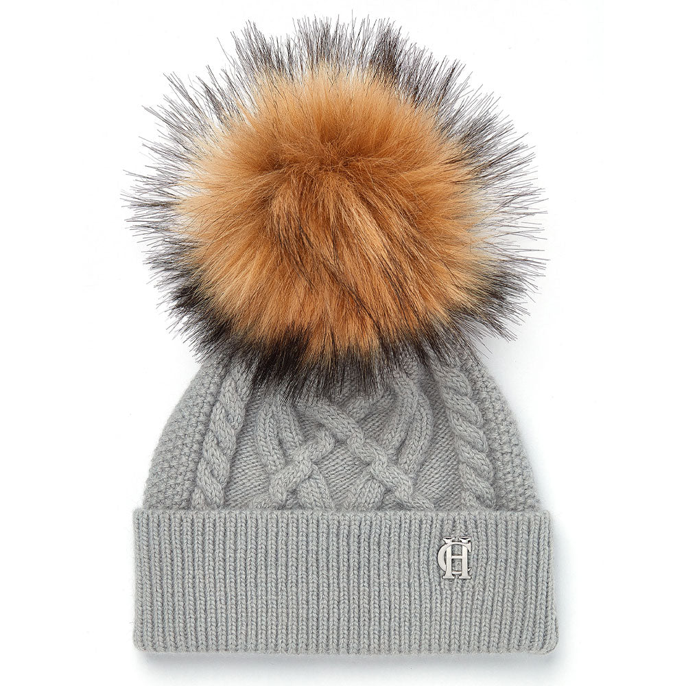 Cortina Bobble Hat - Soft Grey