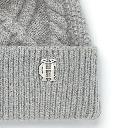 Cortina Bobble Hat - Soft Grey