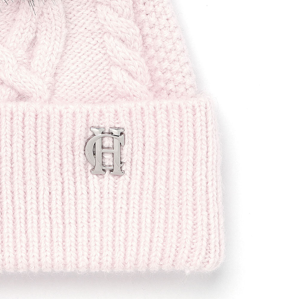 Cortina Bobble Hat - Soft Pink