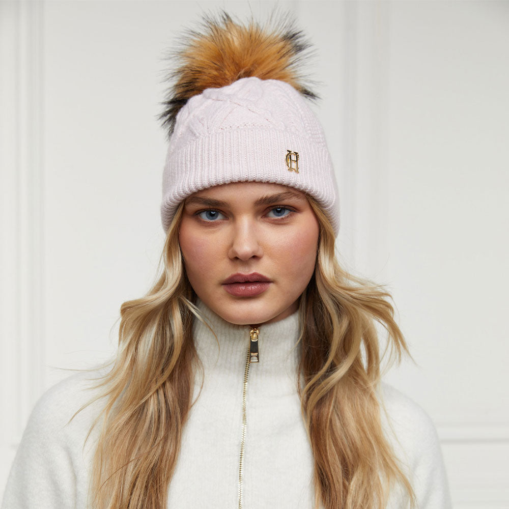 Cortina Bobble Hat - Soft Pink