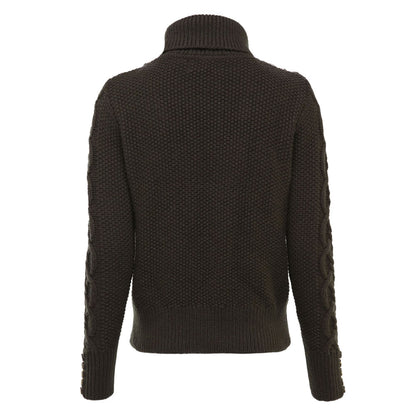 Cortina Roll Neck Knit - Fern Green