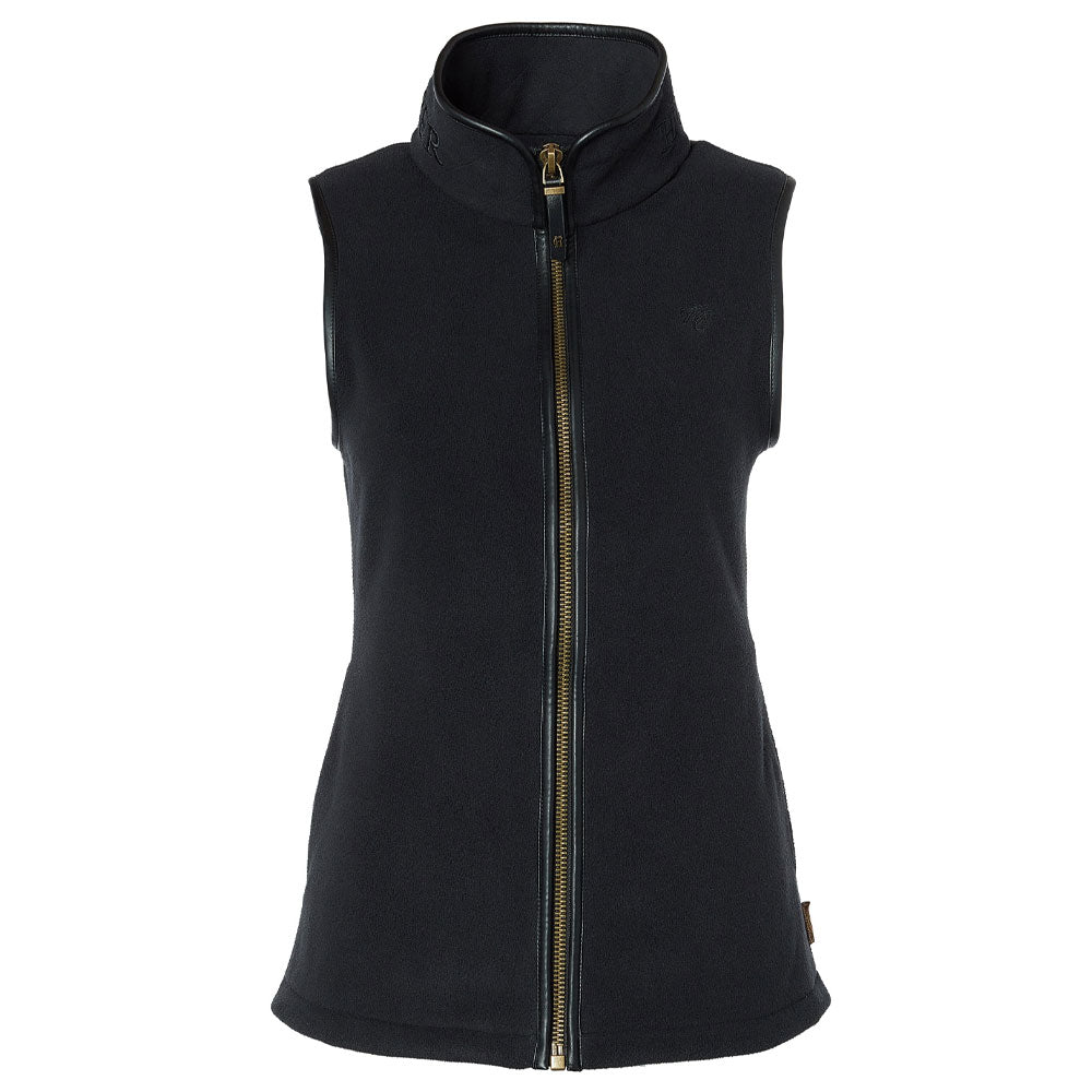 Country Fleece Gilet - Black