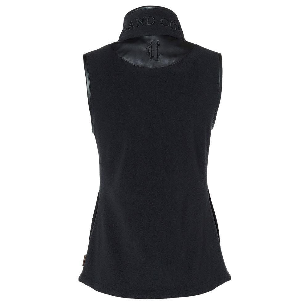 Country Fleece Gilet - Black