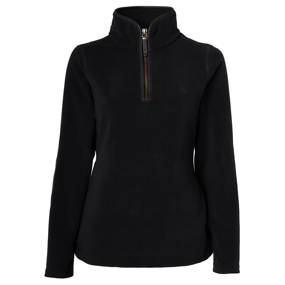 Country Fleece Half Zip - Black