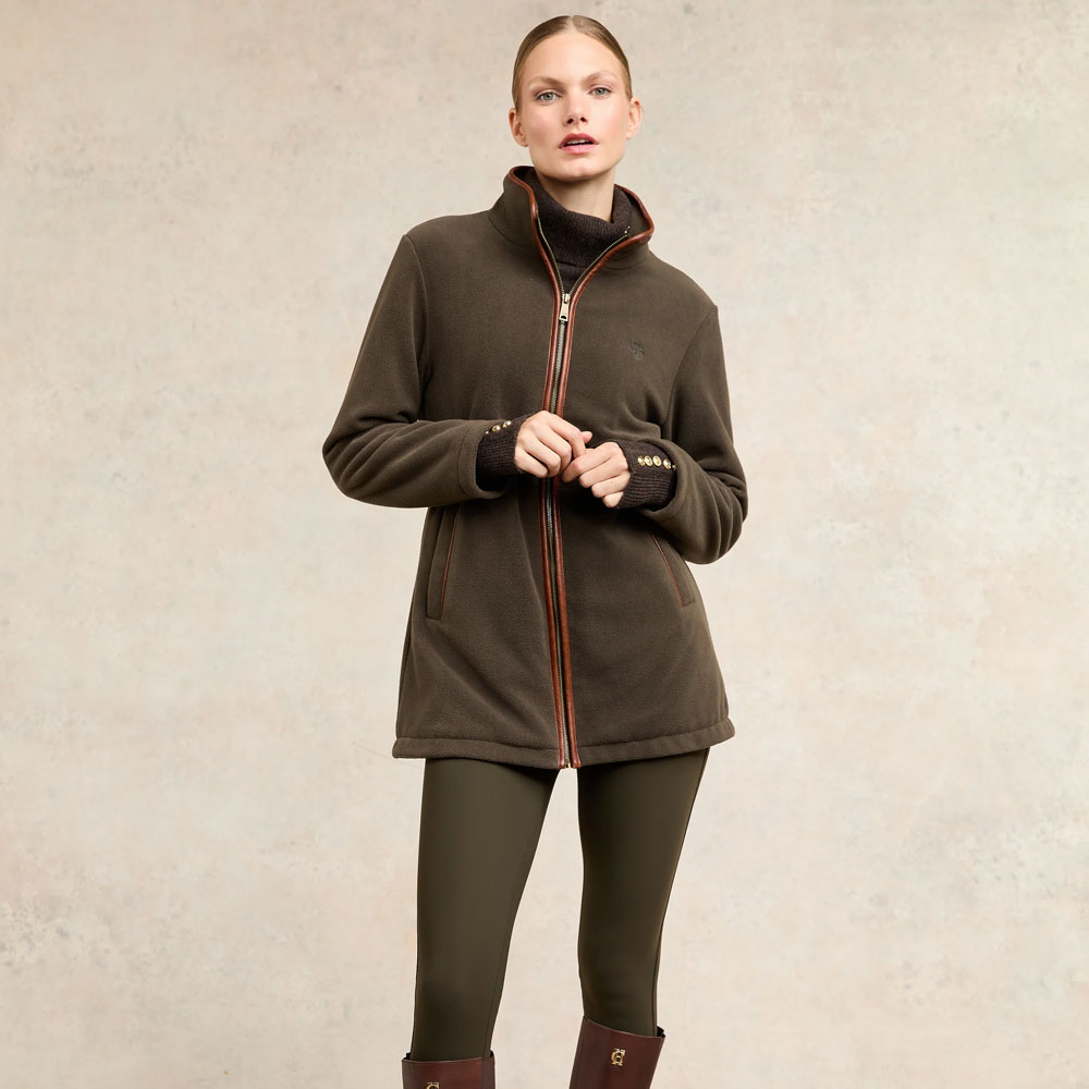 Country Longline Fleece - Khaki