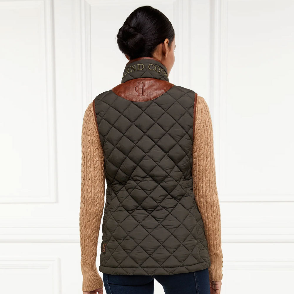 Country Quilted Gilet - Heritage Khaki