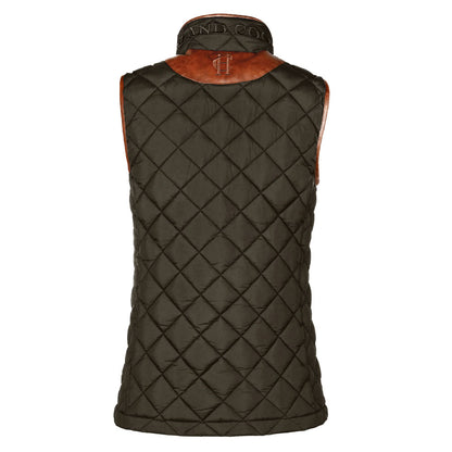 Country Quilted Gilet - Heritage Khaki