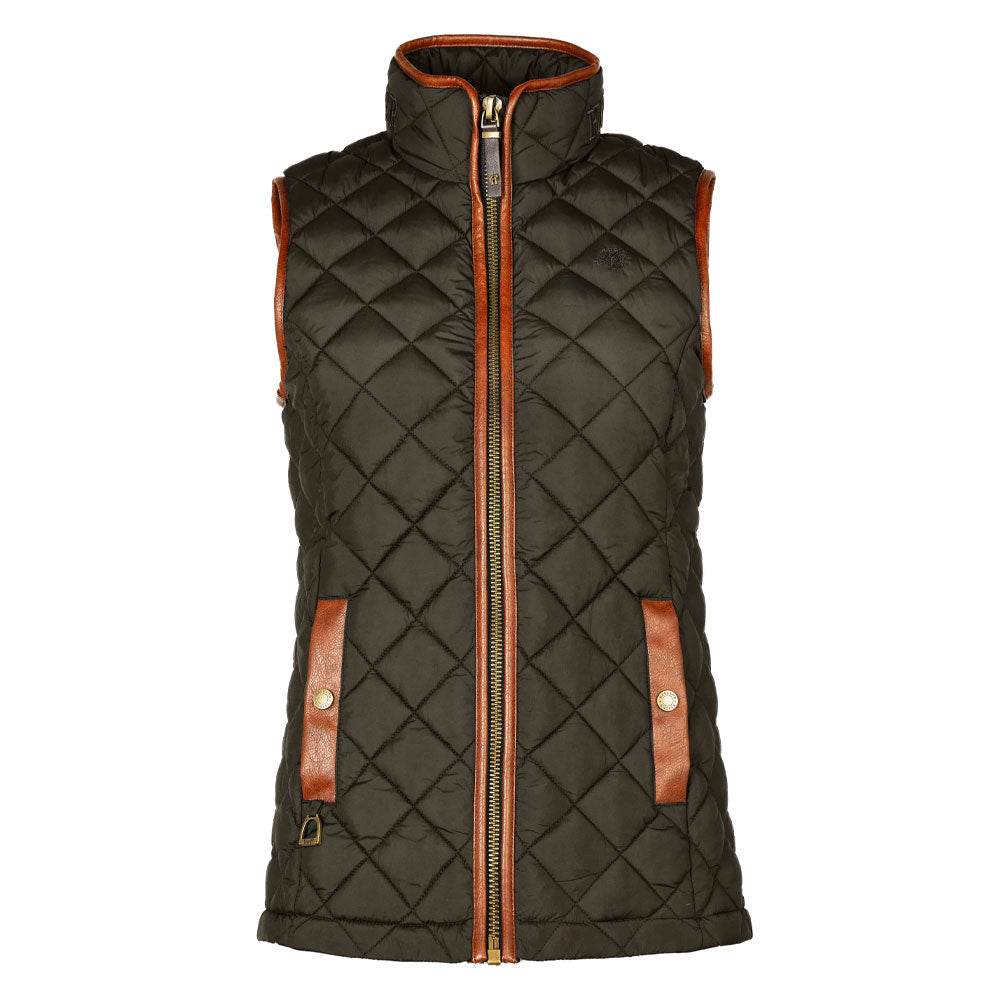 Country Quilted Gilet - Heritage Khaki