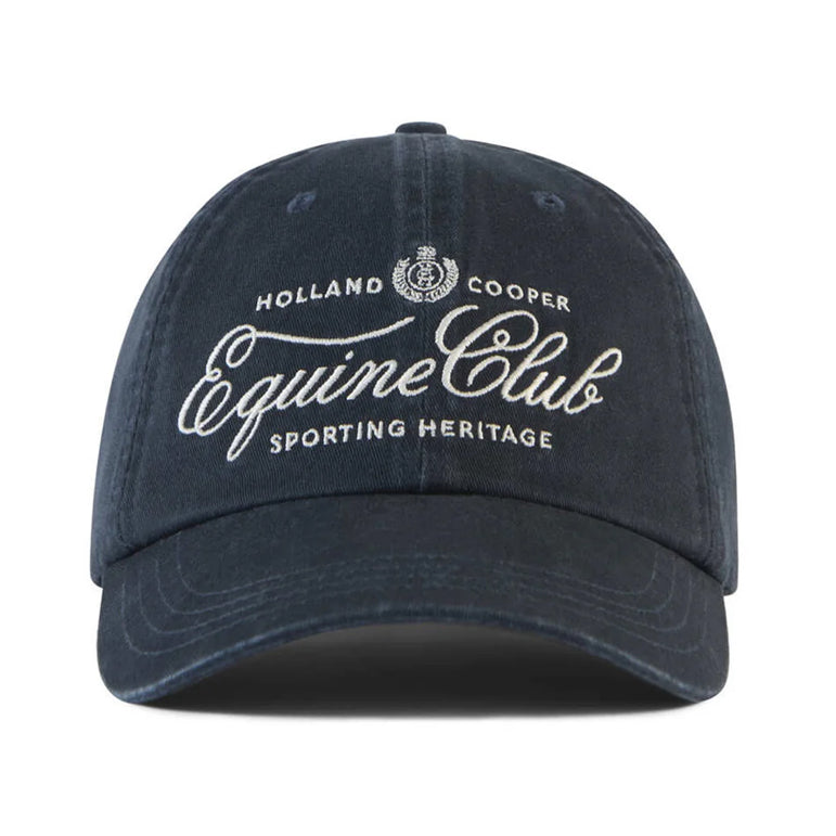Equine Club Cap - Ink Navy Ecru