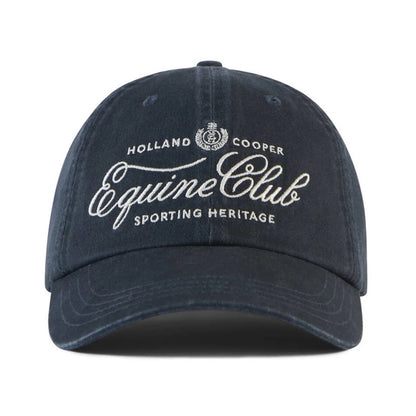Equine Club Cap - Ink Navy Ecru