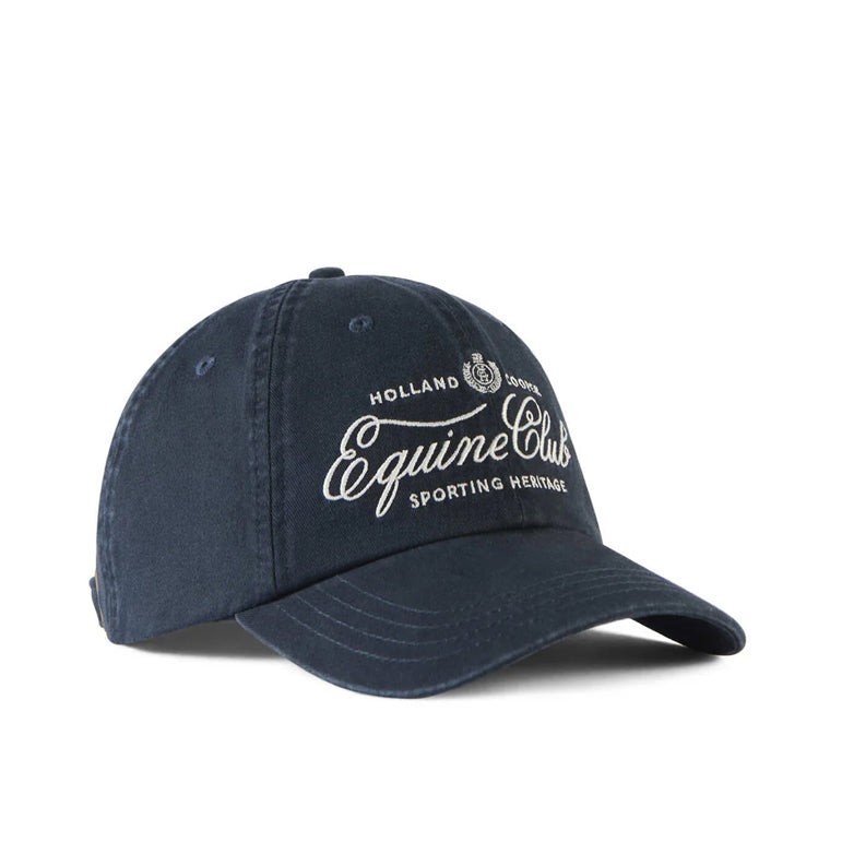 Equine Club Cap - Ink Navy Ecru