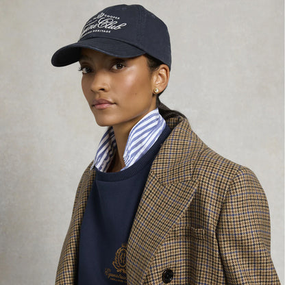 Equine Club Cap - Ink Navy Ecru