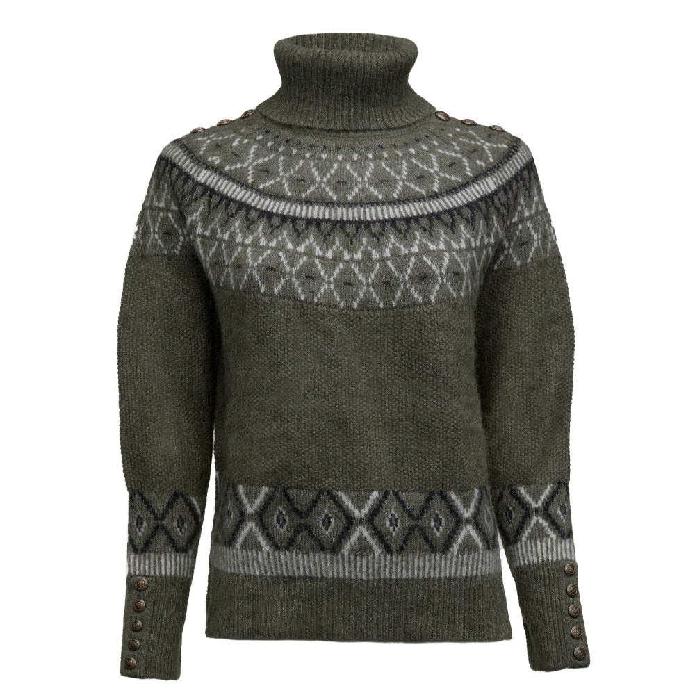 Fairisle Knit - Khaki