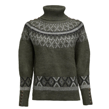 Fairisle Knit - Khaki