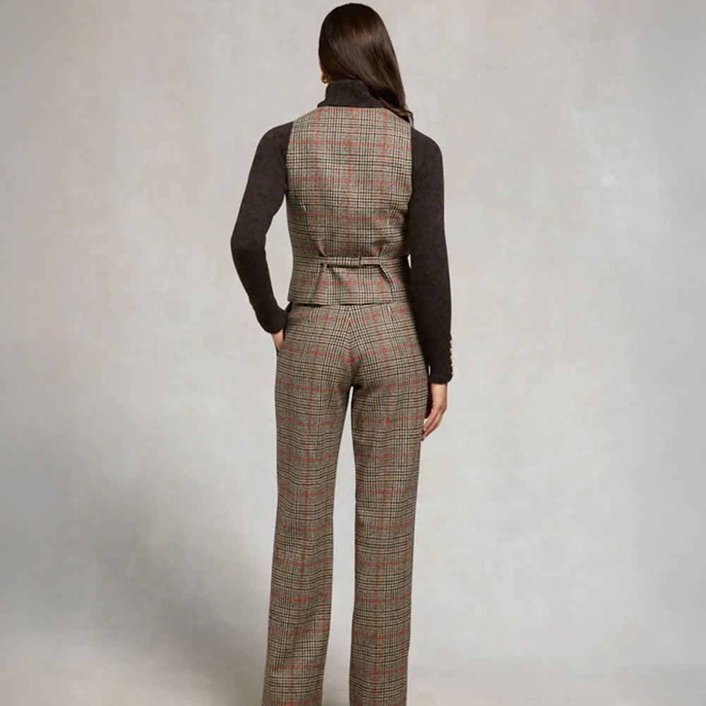 Hampton Waistcoat - Orange Windsor