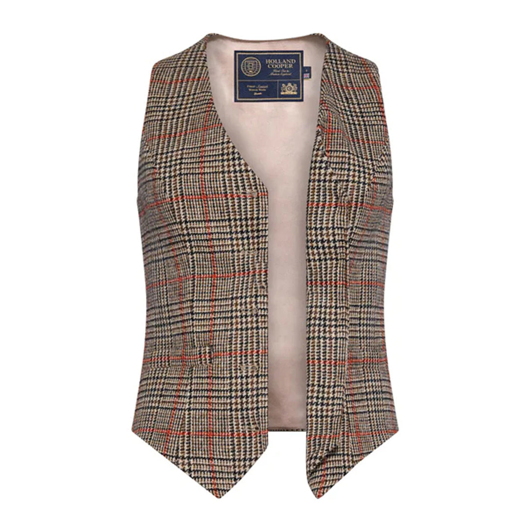 Hampton Waistcoat - Orange Windsor