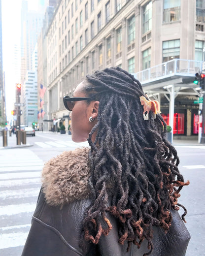 Horse Hair Clip - Brown