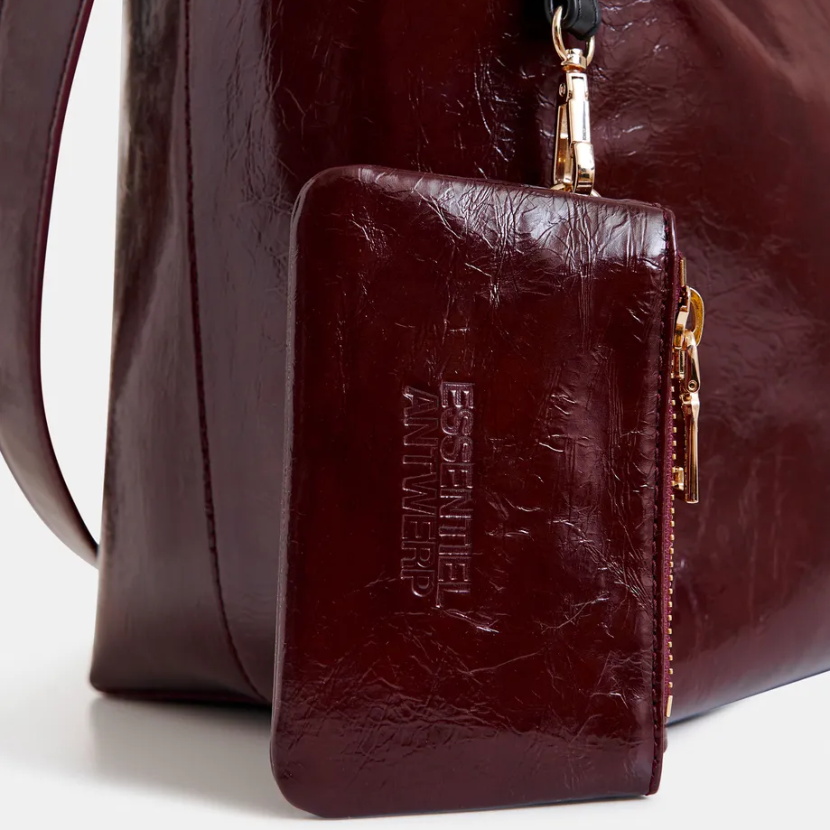 Ihurley Shiny Shopper Bag - Margot Mauve