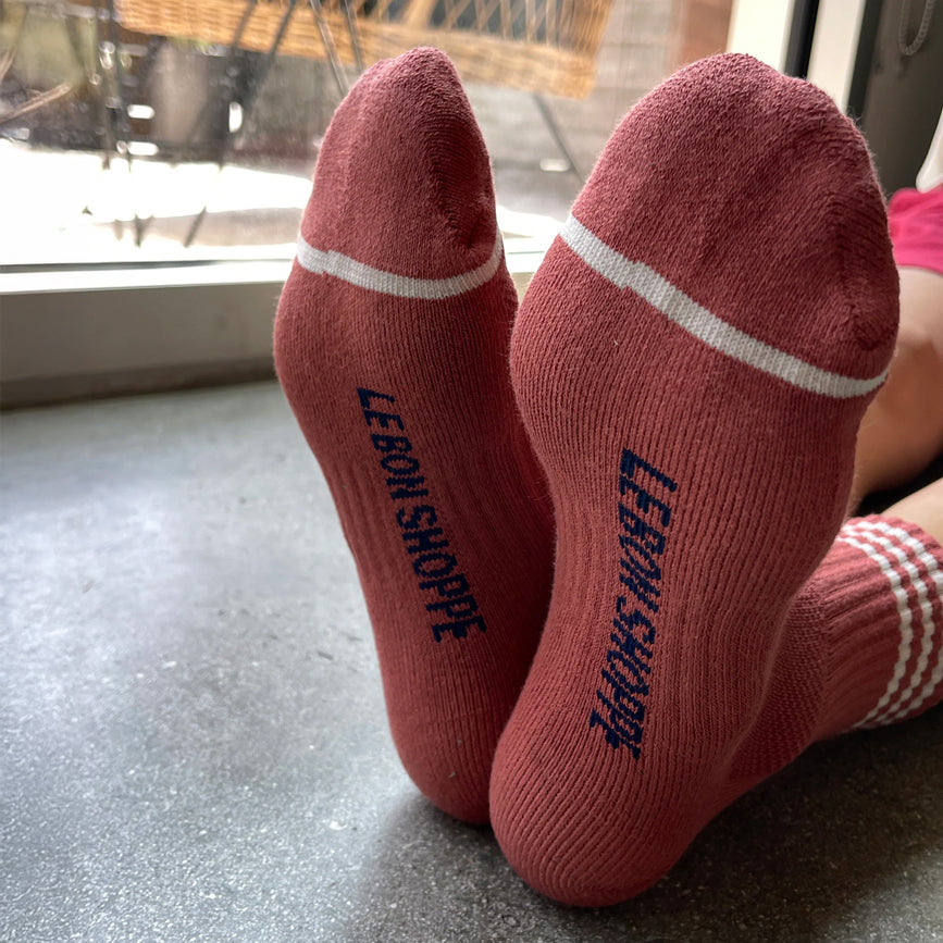 Girlfriend Socks - Terracotta