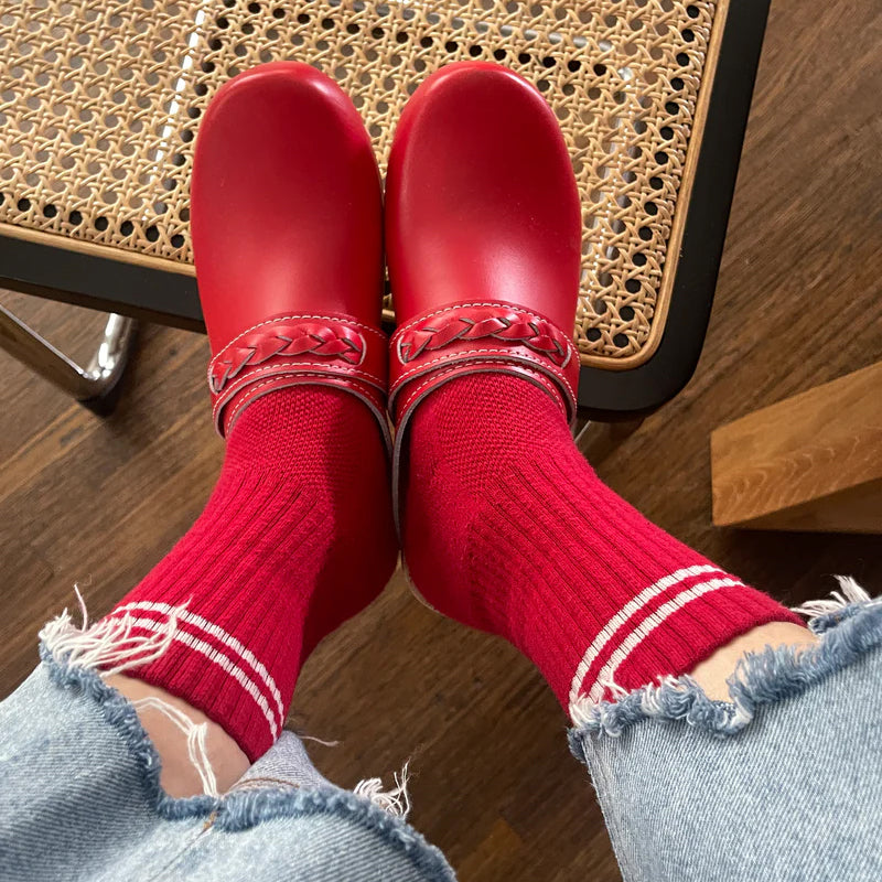 Boyfriend Socks - Red