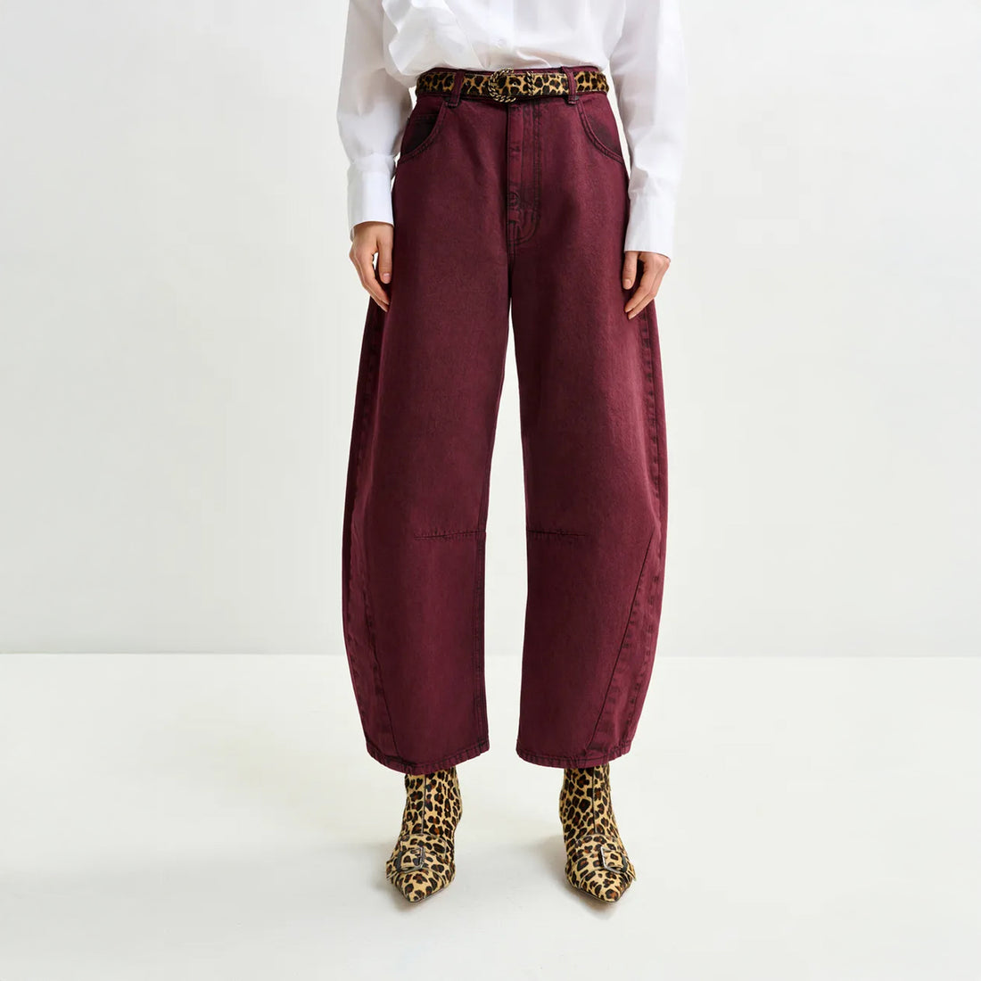 Impressive Overdye Jeans - Margot Mauve