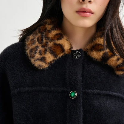 Intention Jacket With Collar - Black