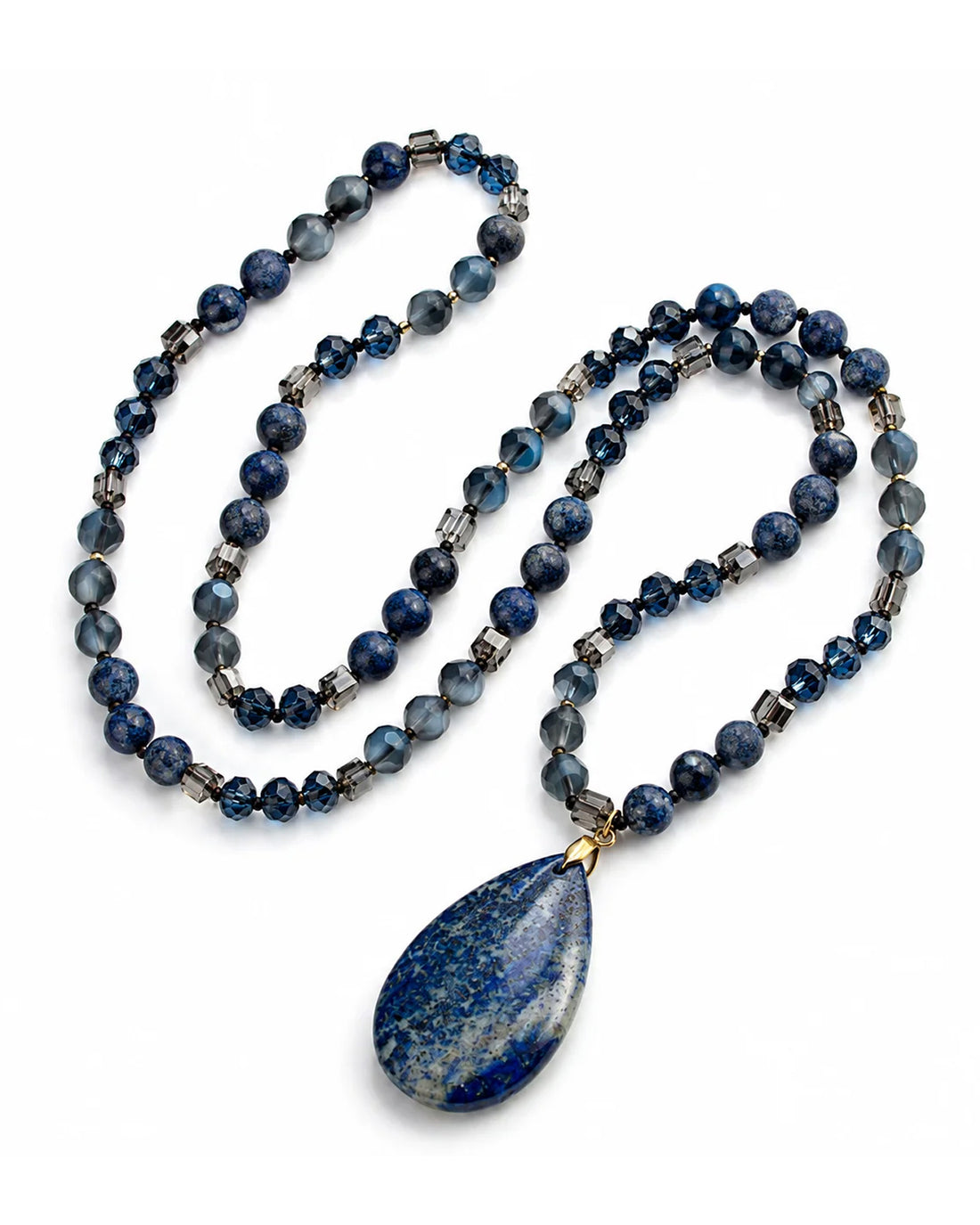 Jasper Necklace - Indigo