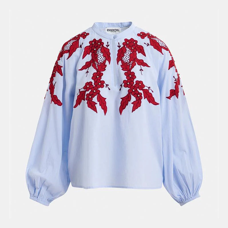 Ishimbay Embroidered Top - Santa Claus