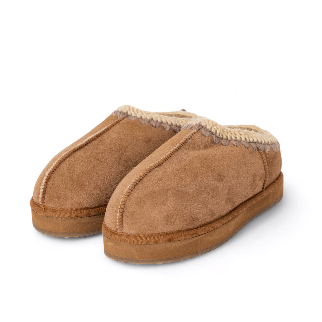 Izzy Slippers - Chestnut