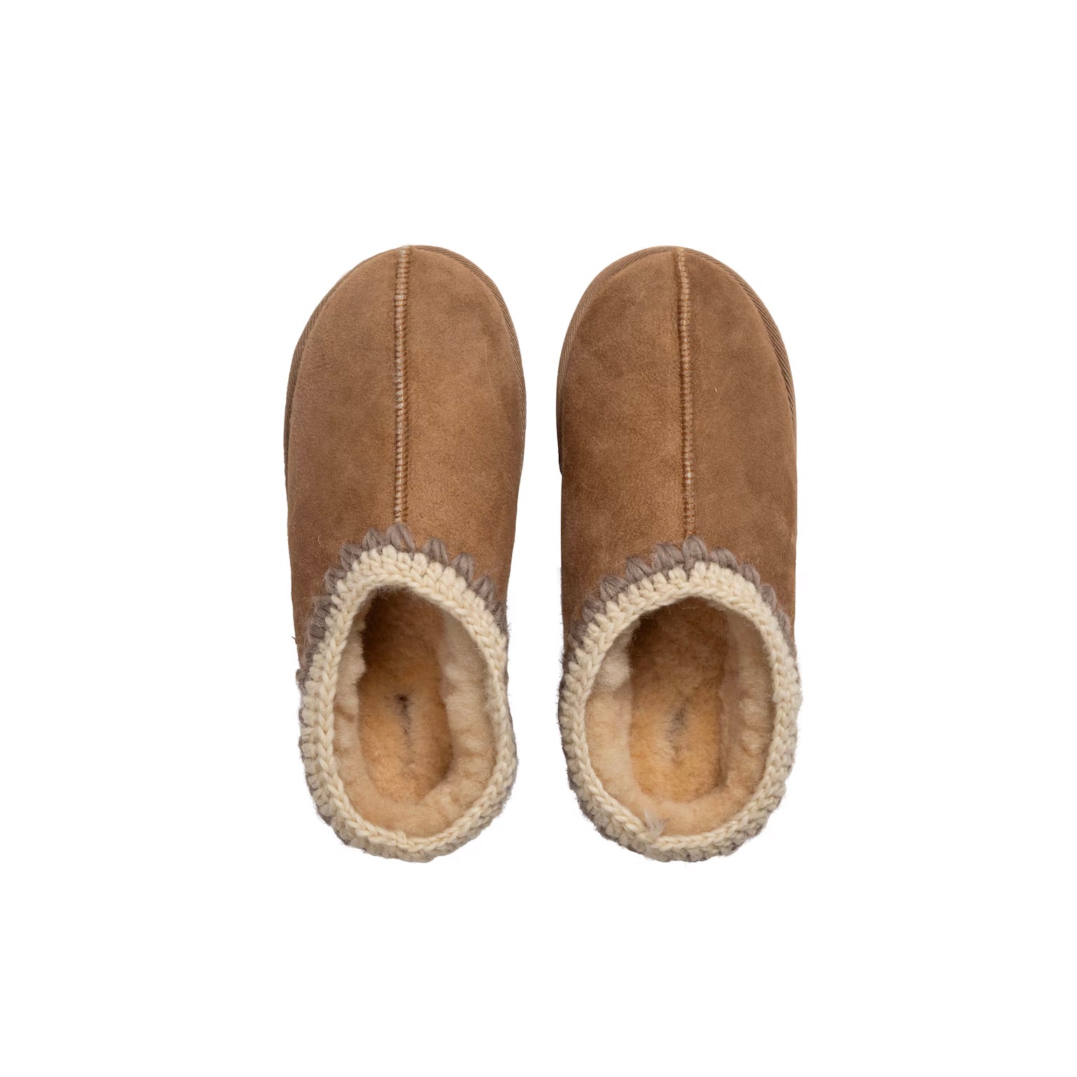 Izzy Slippers - Chestnut