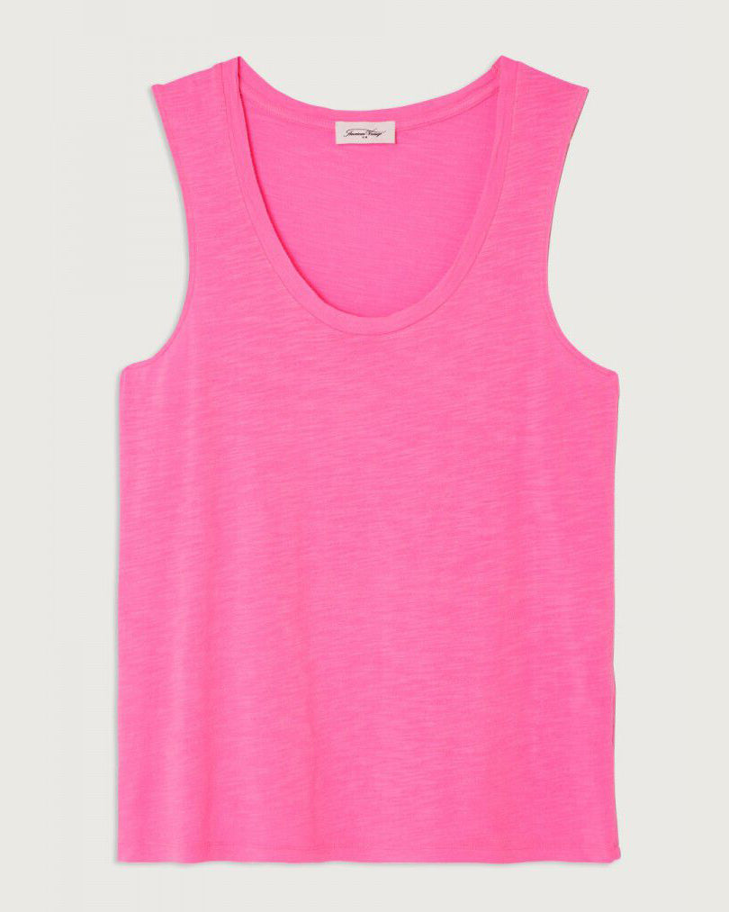Jacksonville Sleeveless Top - Rose Fluo