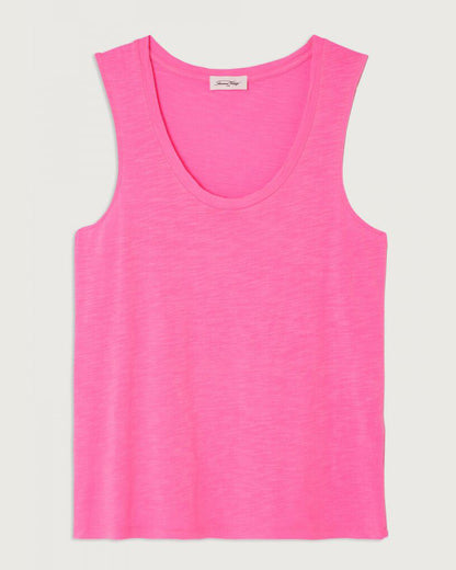 Jacksonville Sleeveless Top - Rose Fluo